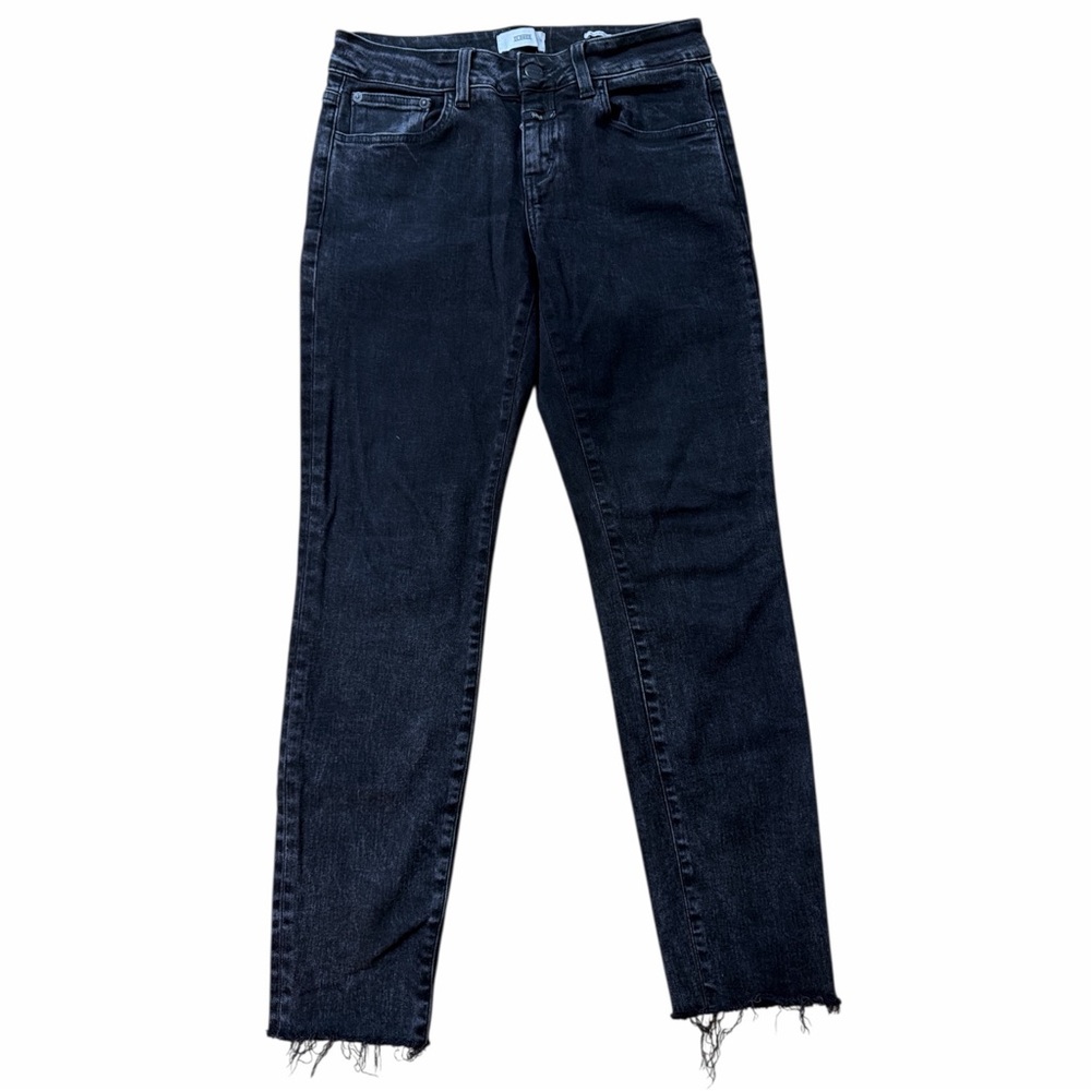 Closed Women's Baker Long Straight Leg Black Jeans
